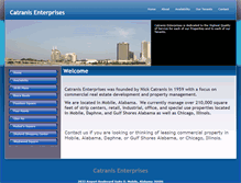 Tablet Screenshot of catranisenterprises.com